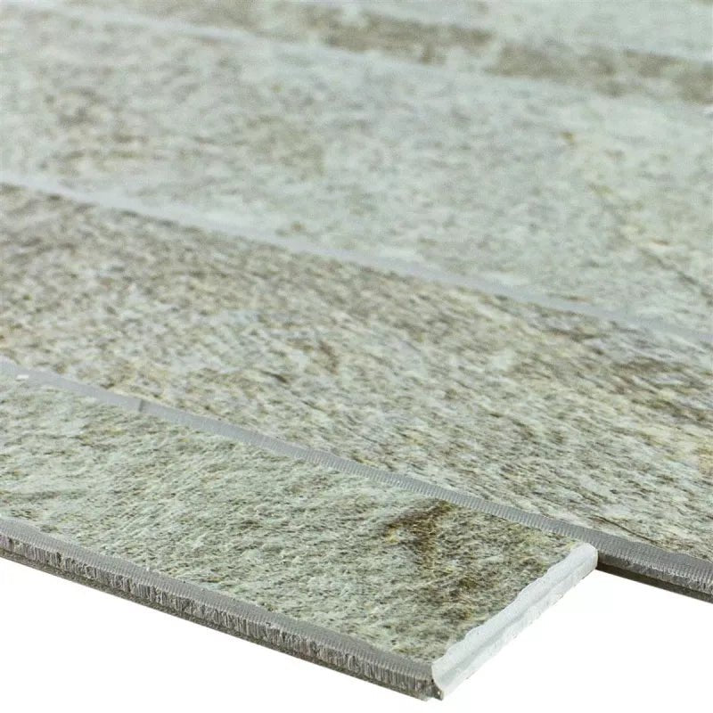 Mosaic Pierre Murale GRIS Givré — 296×298mm