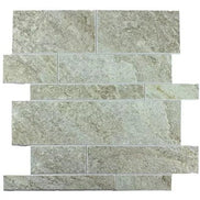 Mosaic Pierre Murale GRIS Givré — 296×298mm