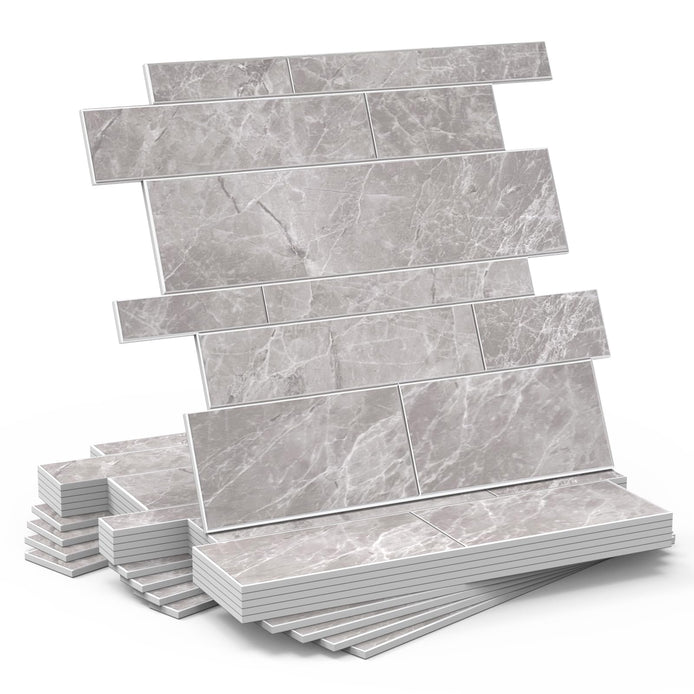 Mosaic Pierre Murale GRIS NUAGE — 296×298mm