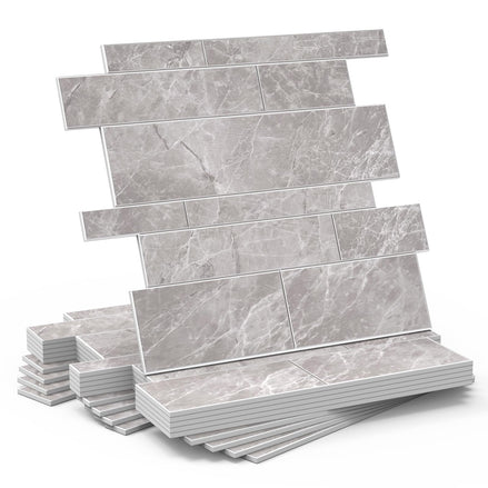 Mosaic Pierre Murale GRIS NUAGE — 296×298mm