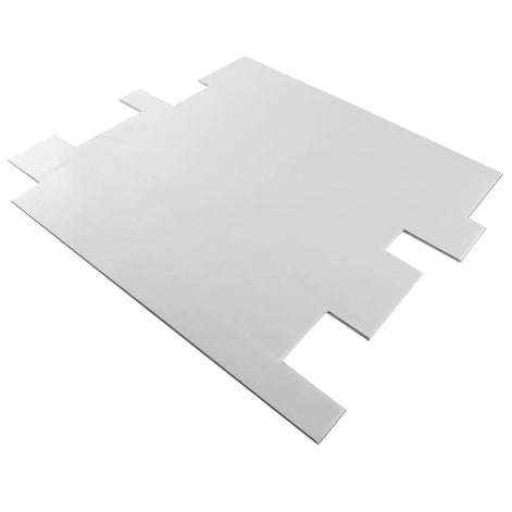 Mosaic Rectangle Argent Brossé — 255×292mm