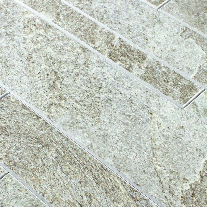 Mosaic Pierre Murale GRIS Givré — 296×298mm