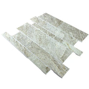 Mosaic Pierre Murale GRIS Givré — 296×298mm