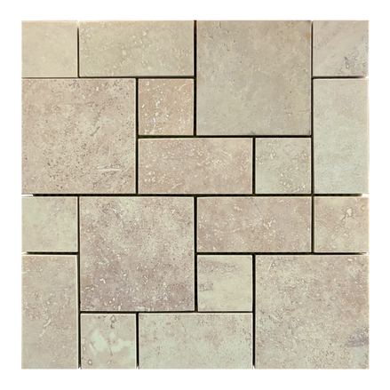 Mosaic Pierre Modulaire BEIGE SABLE — 300×300mm