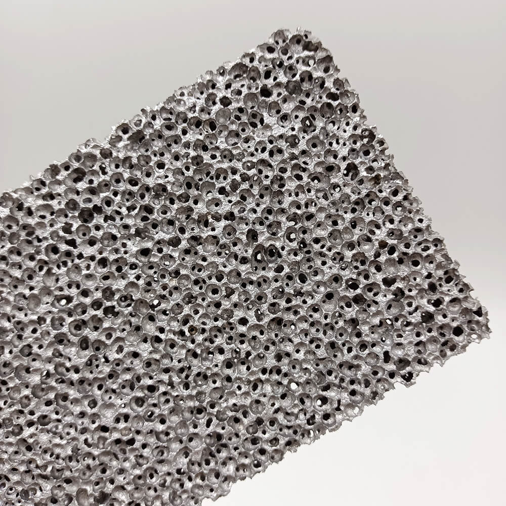 Mousse D'Aluminium Translucide - Argent 100×200cm