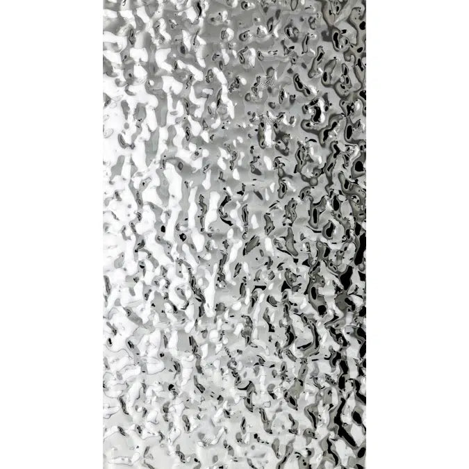 OXIDE Panneau Ondulé En Bois Composite - Argent 122×244cm