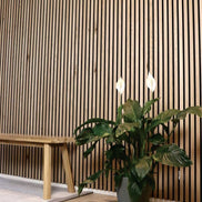 Panneau acoustique HDF Linea Flex enroulable — 100×240cm