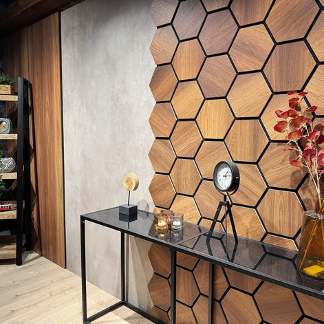 Panneau acoustique HDF Sonea Hexa — 80×65,5cm