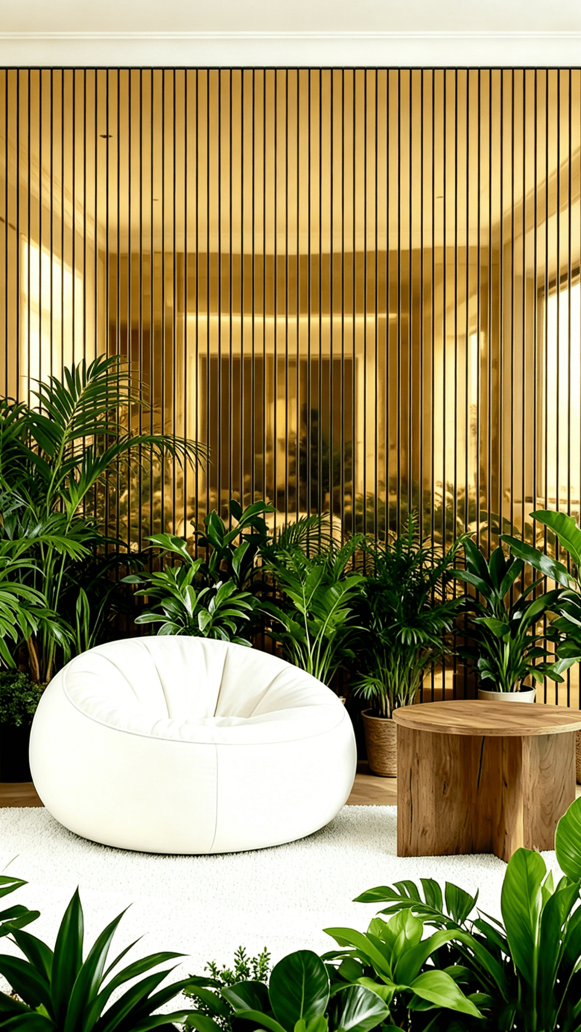 Panneau mural acoustique Gold 60×260 cm
