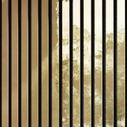 Panneau mural acoustique Gold 60×260 cm