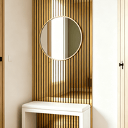 Panneau mural acoustique Gold 60×260 cm