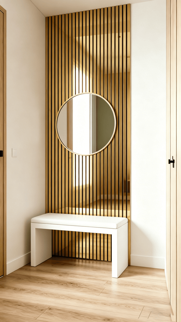 Panneau mural acoustique Gold 60×260 cm