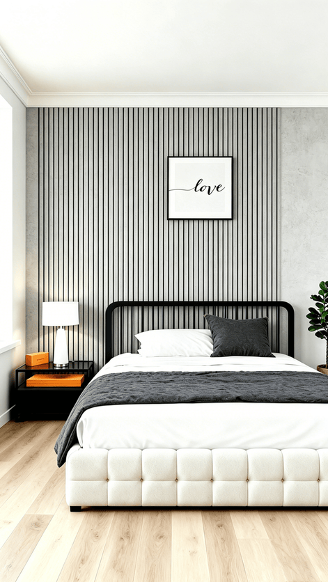 Panneau mural acoustique Marble 60×260 cm