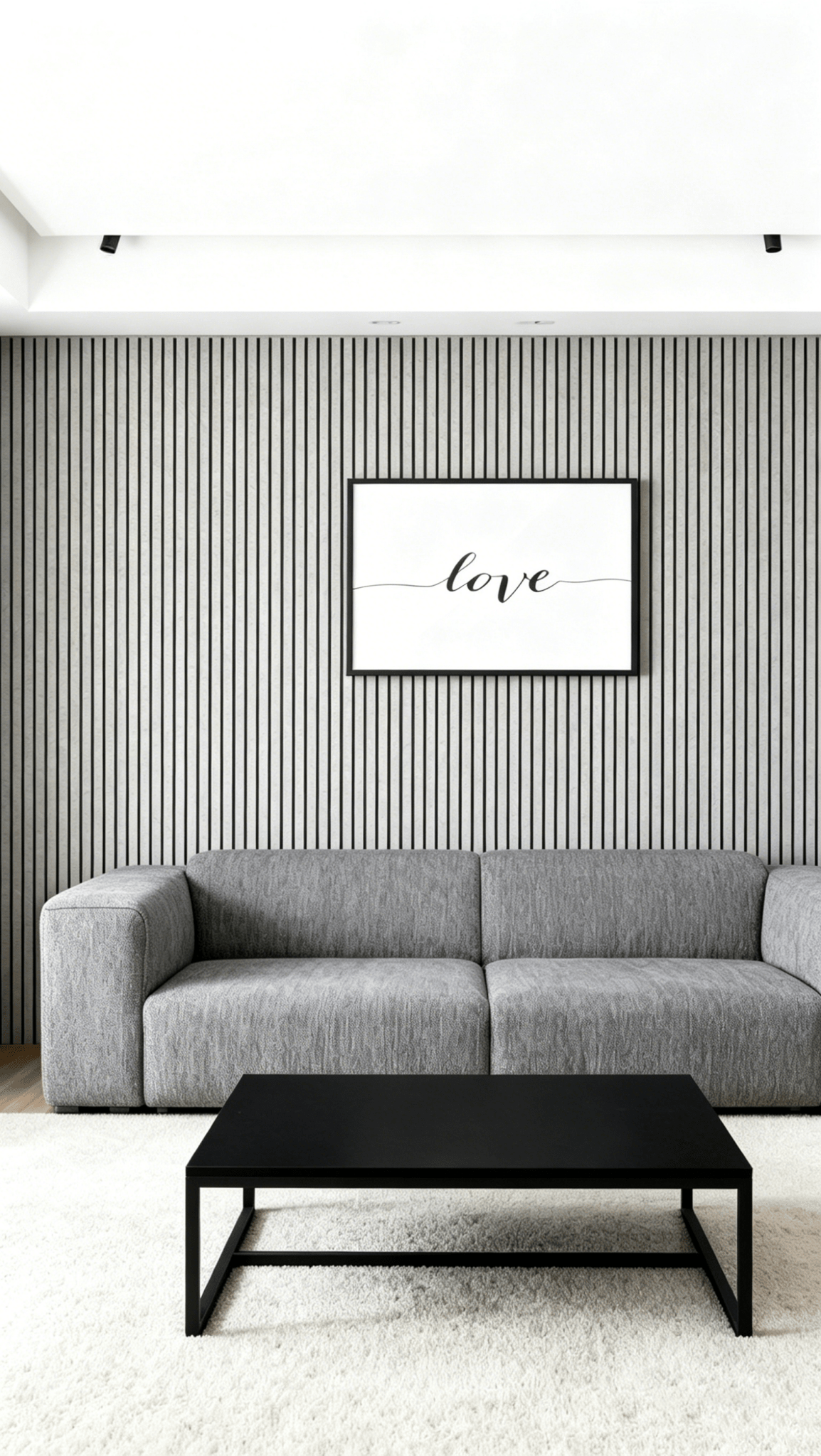 Panneau mural acoustique Marble 60×260 cm