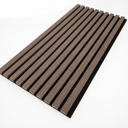 Panneau mural acoustique Smoke Walnut 60×260 cm
