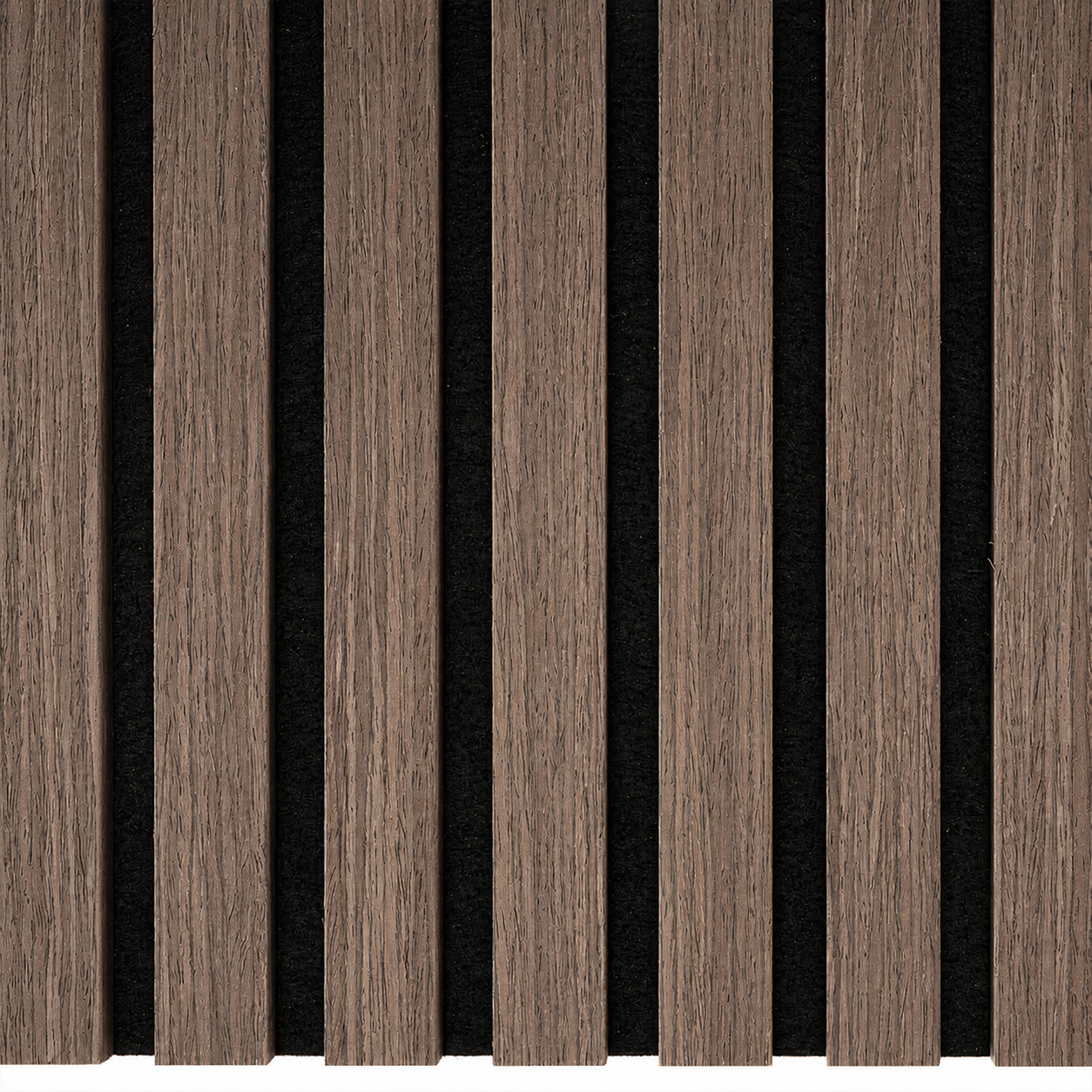 Panneau mural acoustique Smoke Walnut 60×260 cm