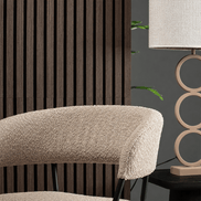 Panneau mural acoustique Smoke Walnut 60×260 cm