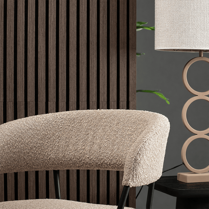 Panneau mural acoustique Smoke Walnut 60×260 cm