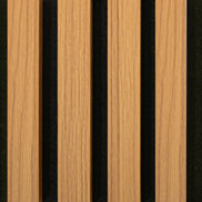 Panneau mural acoustique Teak 60×260 cm