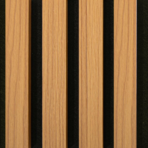 Panneau mural acoustique Teak 60×260 cm