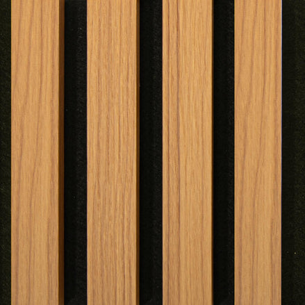 Panneau mural acoustique Teak 60×260 cm