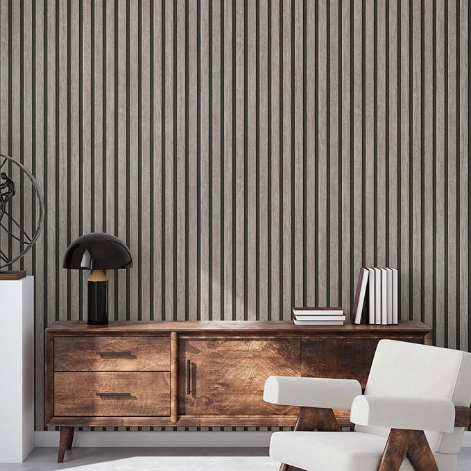 Panneau mural acoustique Walnut JK 60×260 cm