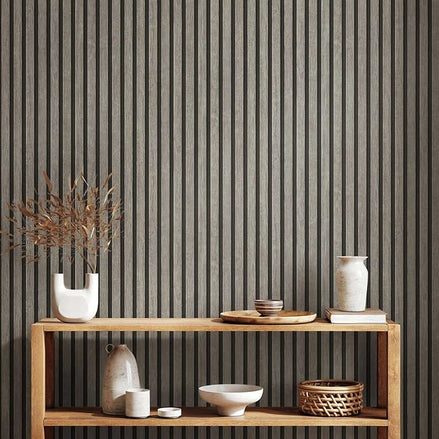 Panneau mural acoustique Walnut JK 60×260 cm