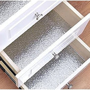 Reflet Sylver Autocollants Muraux - Argent 120×300cm