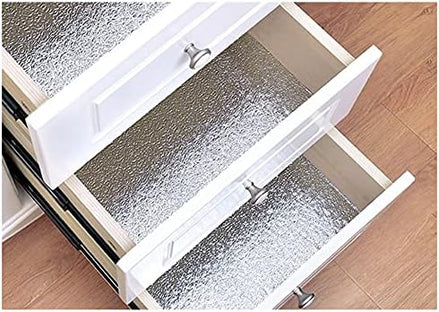 Reflet Sylver Autocollants Muraux - Argent 120×300cm