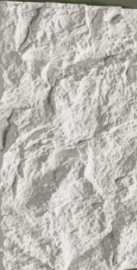 ROCK Roche De Montagne Épaisse En PU - 1# Blanc 120×60cm