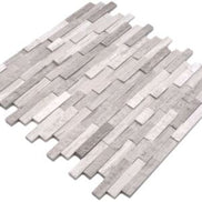 Mosaic RECT Travertin GRIS PERLE — 275×298mm