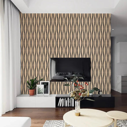 SONEA WAVE Panneau Acoustique HDF BOIS CLAIR N1 60×240cm